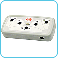 Patient button unit for detecting patient's response to presented stimulus