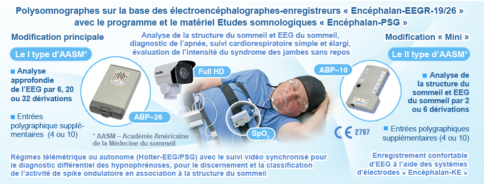 Polysomnographes pour l’étude des troubles respiratoires