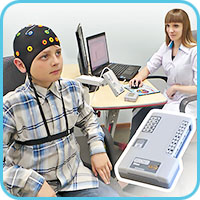 Low-channel portable electroencephalograp-recorder