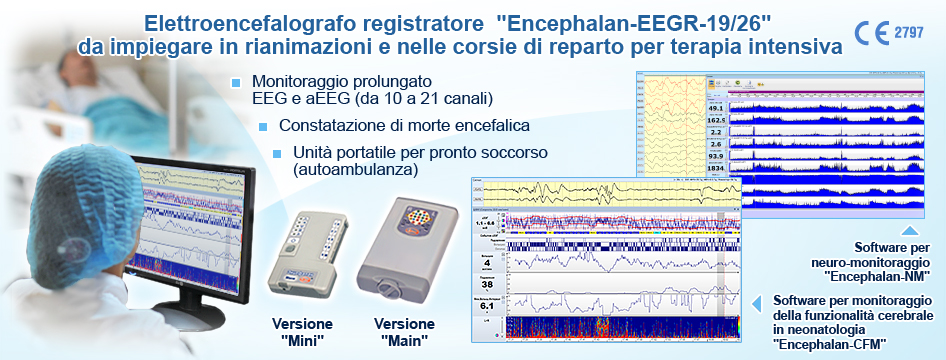 Neuromonitoraggio EEG nelle rianimazioni e nelle corsie di terapia intensiva